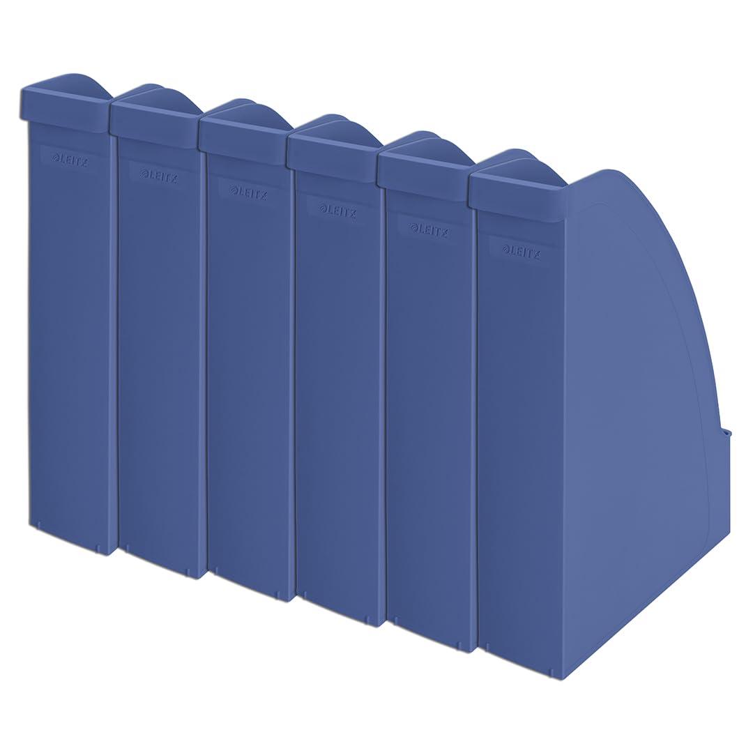Leitz Magazine File, A4, 100% Recyclable, Blue Angel Certified, Recycle Range, Blue, 24765030