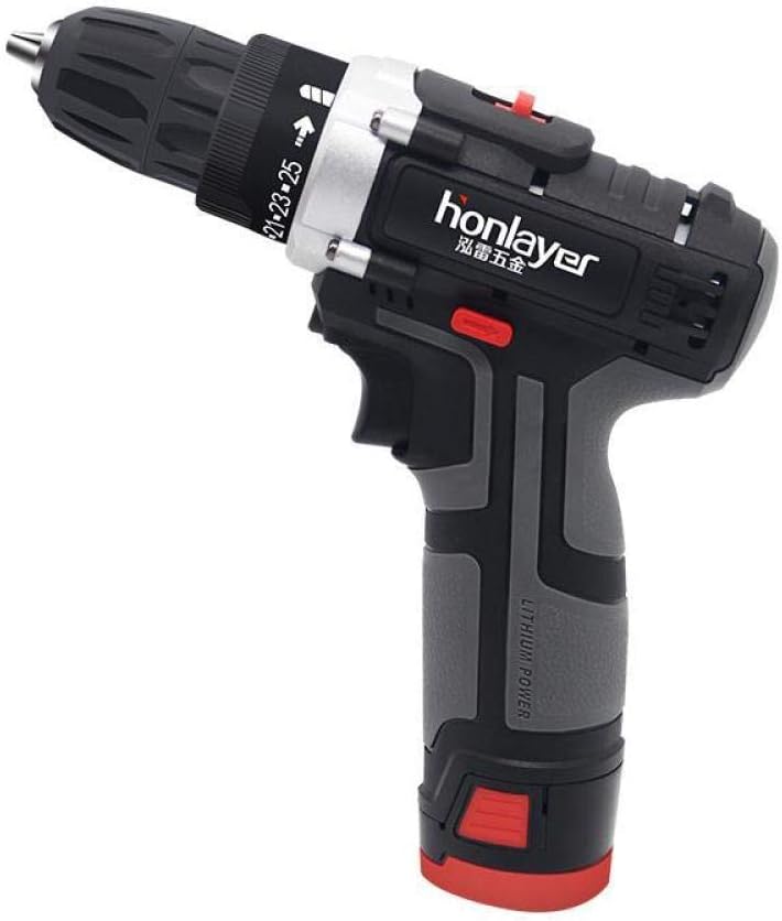 Lithium Battery Electric Drill Household Electric Screwdriver Multifunctional Handheld Electric Drill Hardware Tool 12v Rechargeable Hand Drill 21V / 12V / As Shown