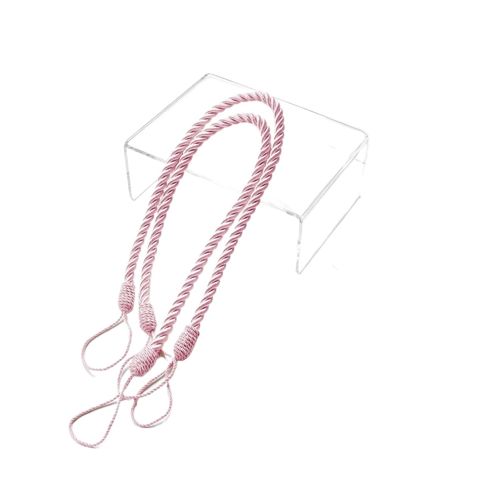 10Pcs Adjustable Holdback Twisted Rope Curtain Tiebacks