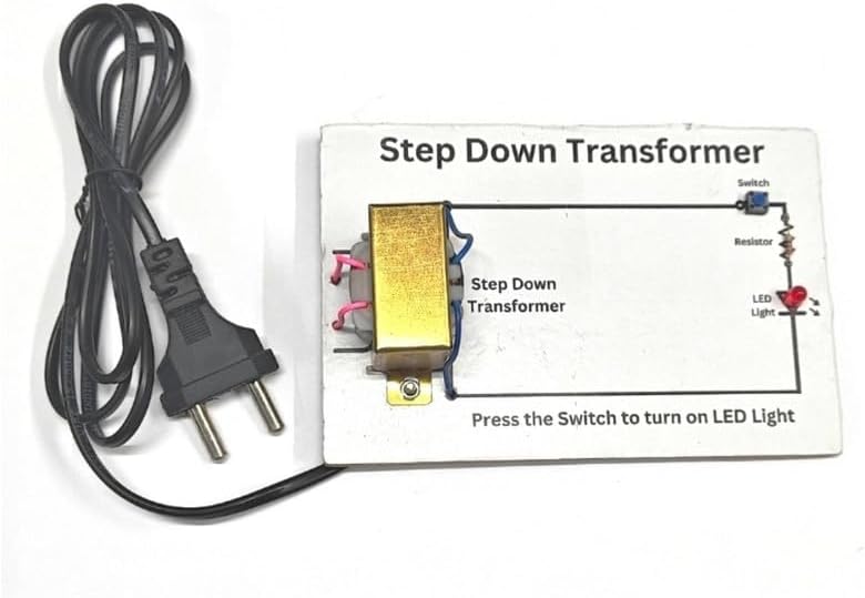 Transformer Project Class 12 Investigatory Physics Working Model Step Down for School Students