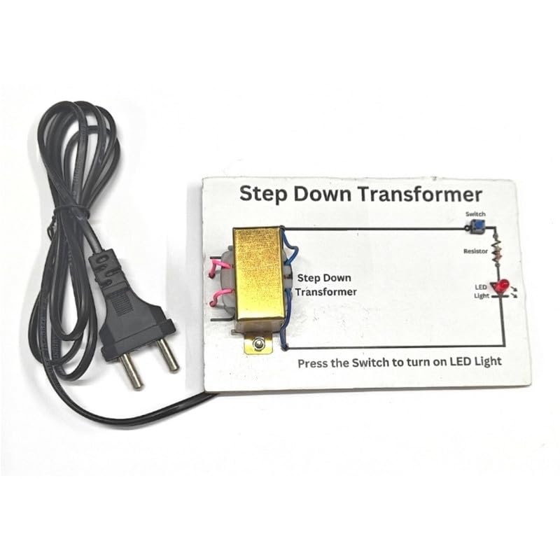 Step Down Transformer Working Model for Class 12 Investigatory Physics Project Experiment for School Students