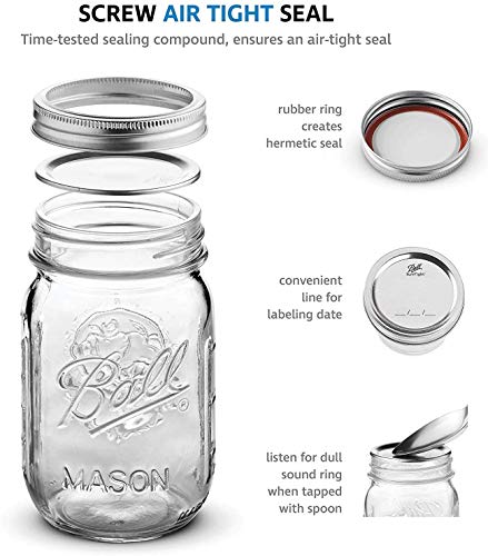 Image of STAR WORK 400ml Kitchen Honey Pot Shape Glass jar for Using Masla Storage DIY Craft Storage,Pantry Storage Container Pack of (8)