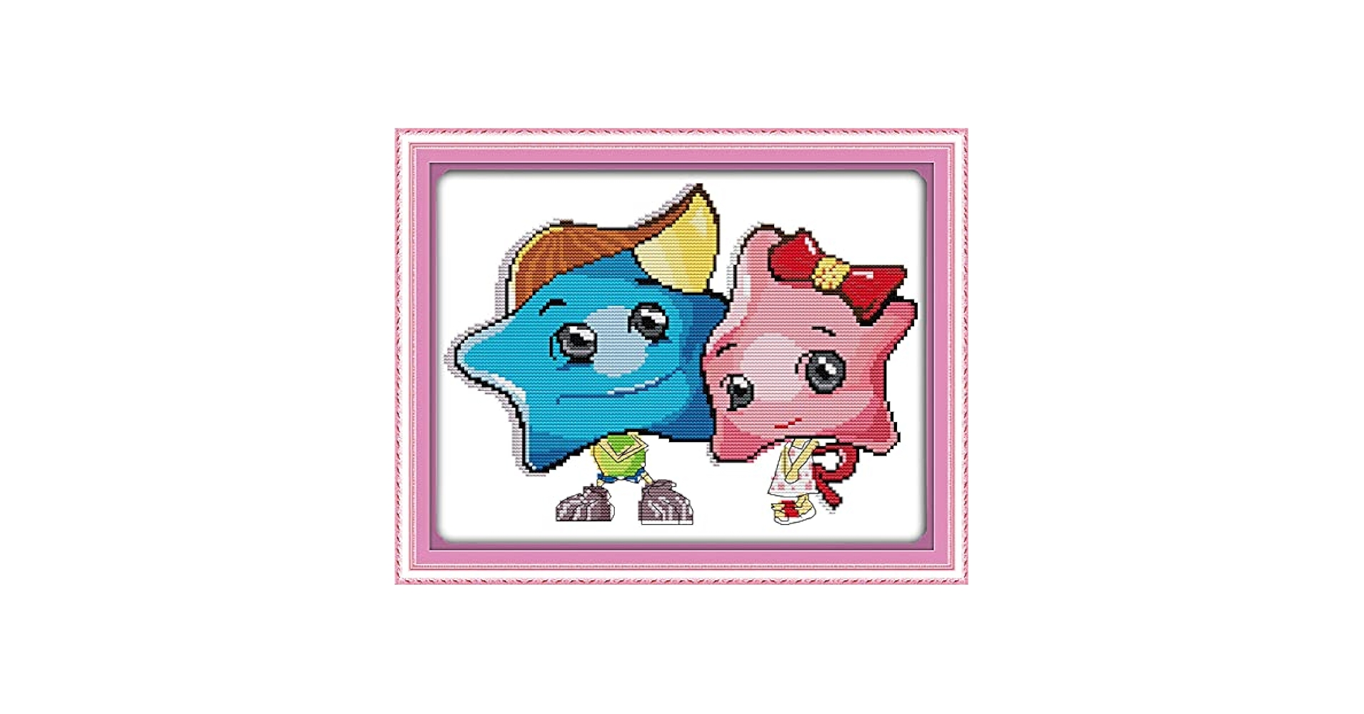 クミリン クロスステッチ完成品 竹久夢二 クロスステッチ完成品♪ - メルカリ