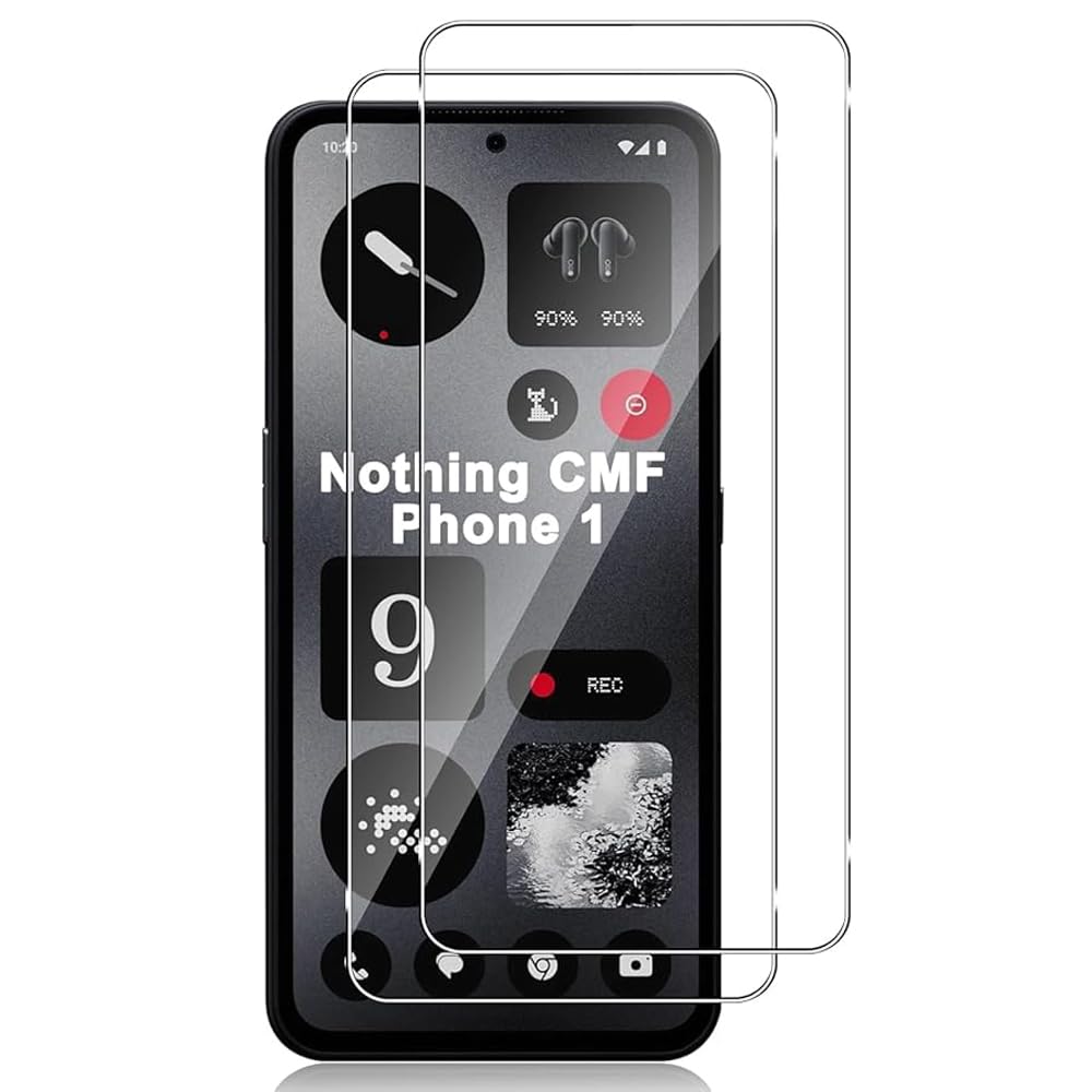 ほぼ新品　Nothing CMF Phone 1 ブラック　ガラス貼り付け済み Nothing CMF Phone 1 【IIJ限定】発売記念BOX | 格安SIM/格安