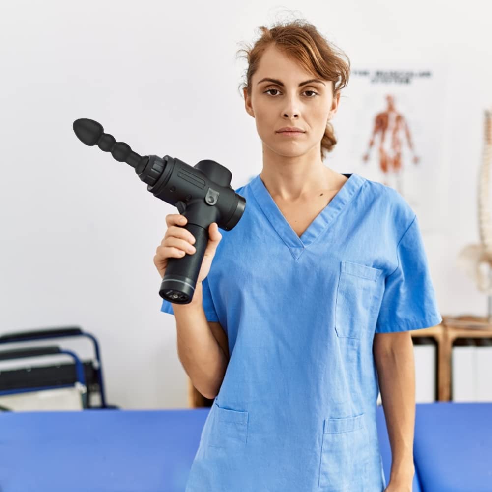 Têtes de Massage Tête de Pistolet, Têtes de Pistolet de Massage pour Tissus Profonds Et Points de Déclenchement Remplaçables, pour La Détente Musculaire
