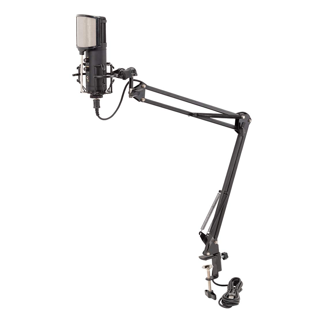 SOUNDSATION ST-​50U - Asta Microfonica Professionale Da Tavolo Con Cavo USB