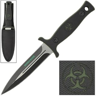 Armory Replicas Walking Deadly Onslaught Zombie Killer Full Tang Fix Blade Boot Knife - Armory Replicas
