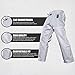 FUJI Sports Brazilian Jiu-Jitsu Gi Pants – Adult BJJ Pants, Flat Drawstring, Reinforced Cotton, For Training & Competition, White, Size, A2