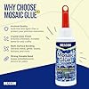BEACON Mosaic Glue - Non-Toxic & Water Resistant, Ideal for All Tiles & Surfaces, 2-Ounce