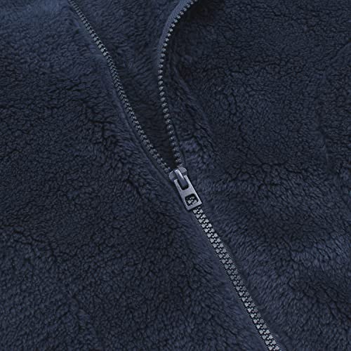 Image of JESKIDS Girls' Boys Sherpa Fleece Vest Outwear Lightweight Solid Color Cute Jacket with Pockets 2-11 Years