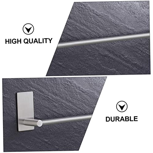 Porte-serviettes cuisine sans perçage support inox mural