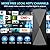 2025 TV Antenna,1200+ Miles Long Range TV Antenna, HD Digital TV Antenna Indoor with Signal Booster, Antenna for Smart TV and All Older TV's-Supports 4K 1080p -33ft Long Cables