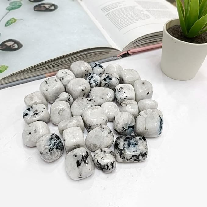 Image of Crystal Rainbow Tumble Stone |50 gm Tumbled Gemstones | Reiki Healing Stones | Home Decor Pebbles | Aquarium Gravel | Garden & Table Decor