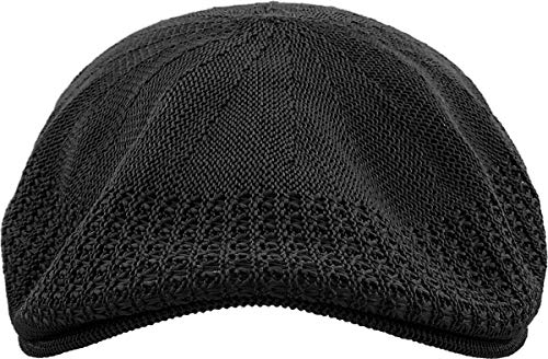 Kbethos Kbm-001 Blk M Classic Mesh Newsboy Ivy Cap Hat (21 Colors / 4 Sizes) #TOP2