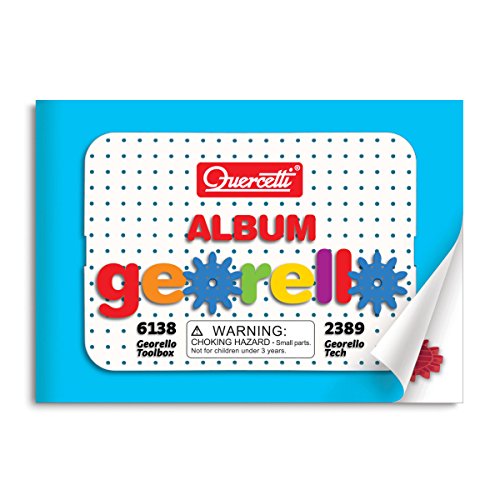 Juegos educativos STEM Quercetti Georello para niños de 5 a 12 años con piezas móviles 4