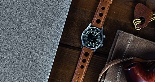 Image of Barton Racing & Rally Horween Leather Straps with Integrated Quick Release Spring Bars - Watch Bands