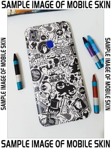 AtOdds - Full Body Back Screen Guard Protector Film - Lamination Wrap Skin Sticker for Nothing Phone 2 (5G) | Scratchproof Matte Finish (Design -B&W Graffiti)