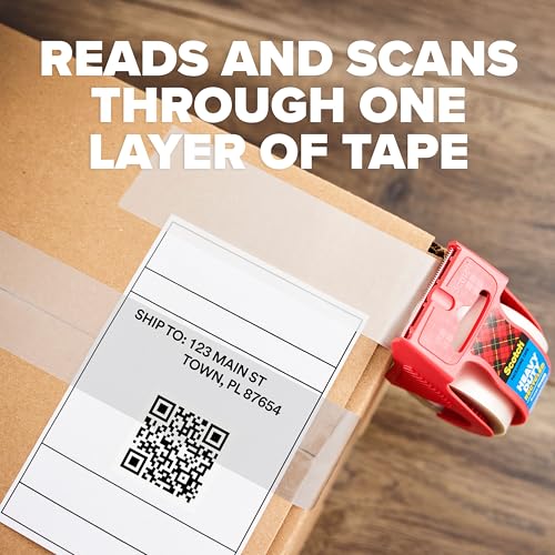 Scotch Heavy Duty Recycled Packaging Tape, Shipping and Packing Tape, 1.88 in x 800 in, 6 Rolls with Dispensers, Red - image 6