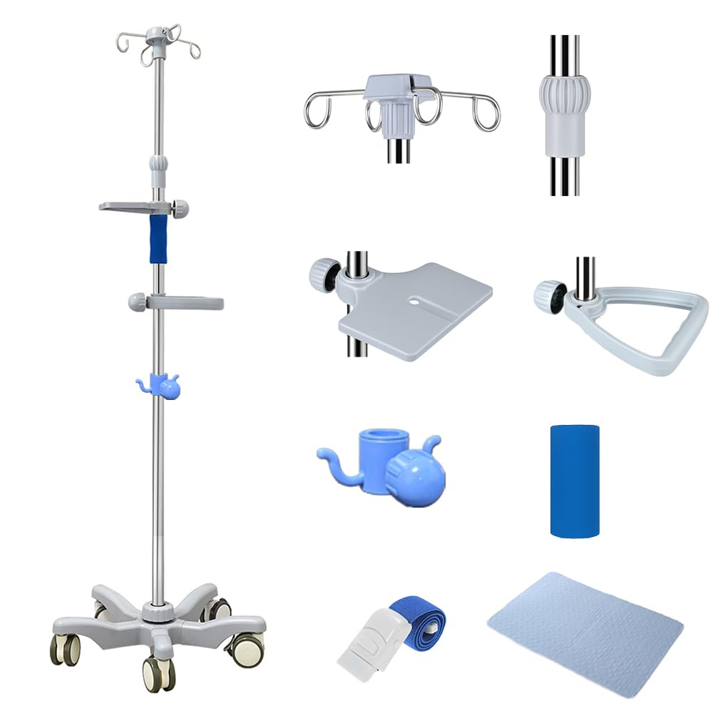 Amazon.co.jp: ［日本企業］点滴スタンド 点滴棒 点滴台 ivスタンド 高