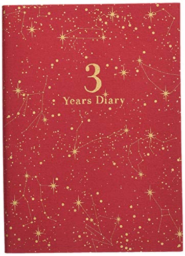 三年日記 3年日記 ダイアリー 星座 B6 レッド Amazon 楽天 ヤフー等の通販価格比較 最安値 Com