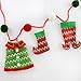 Athoinsu 48'' Elf Christmas String Banner Ornaments for Fireplace Wall Tree Stairs Decorations Xmas Holiday Party Supplies
