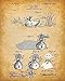 Original Duck Decoys Patent Art Prints - Set of Four Photos (8x10) Unframed - Makes a Great Cabin Decor and Gift Under $20 for Duck Hunters