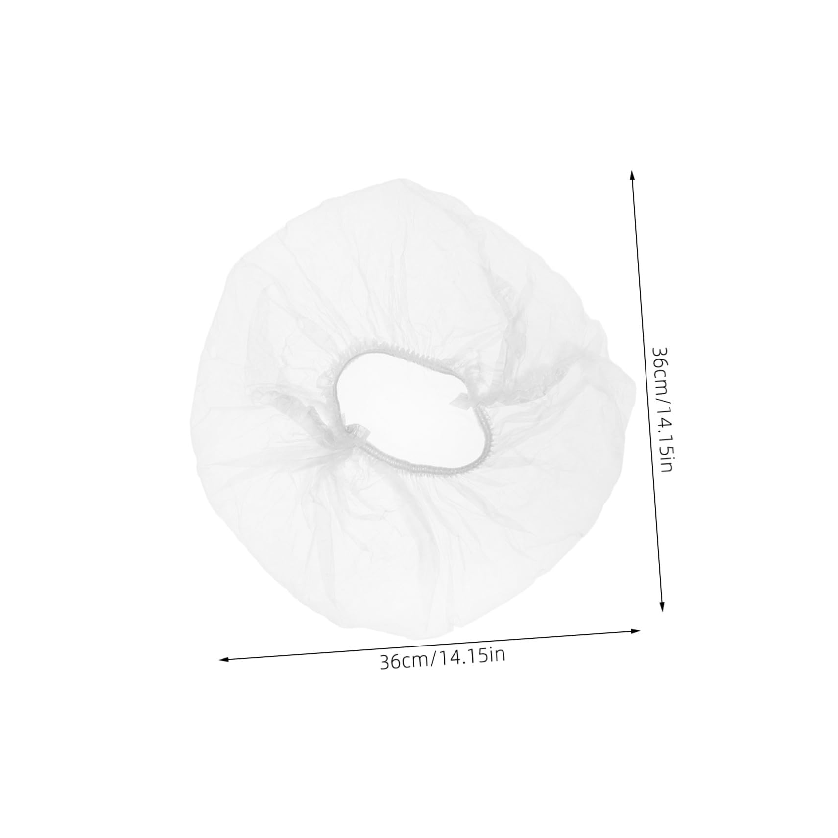 TIDTALEO 100pcs Plastic Bowl Covers Reusable Elastic Food Covers for Bread Proofing Stretchable Shower Cap for Baking Keeps Bread Fresh for Kitchen Storage