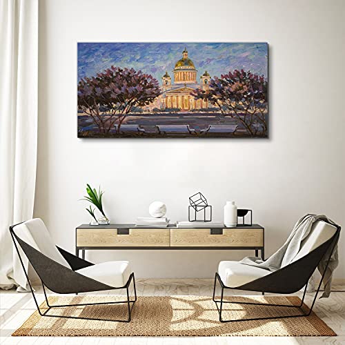 Tableau d'intérieur cathédrale 120x60cm : la solution pour agrandir votre pièce