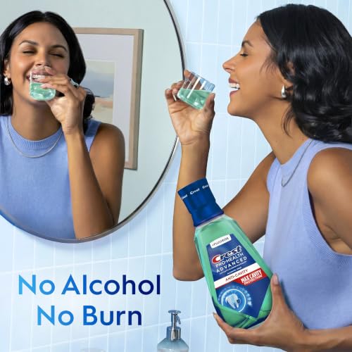 Pro-Health Advanced Maximum Cavity Protection Mouthwash - Alcohol-Free -Mild Mint - 2x1L - image 7