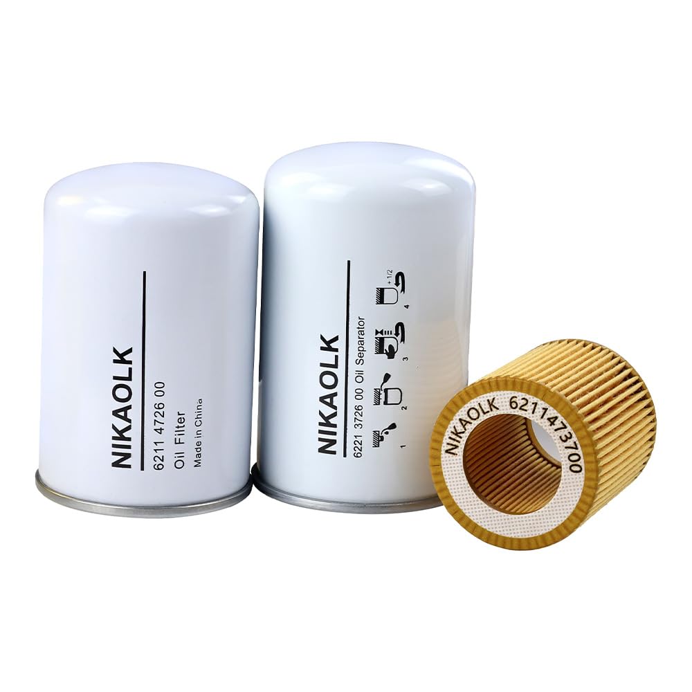 Filter Kit 6221372600 Oil Separator 6211472600 Oil Filter 6211473700 Air Filter, Suitable for air compressors