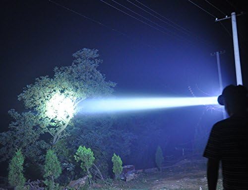 ODEAR Bright Headlamp Rechargeable LED Torch for Mining,Camping, Hiking, Fishing