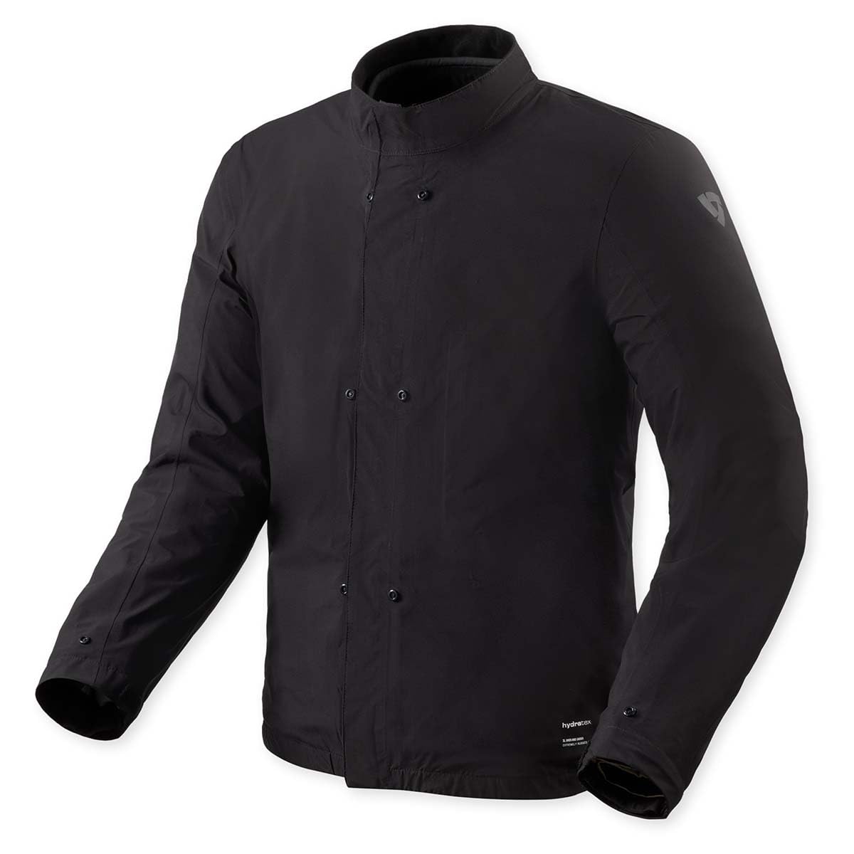 REV'IT! Revit Highcrest H2O Wasserdichte Motorrad Textiljacke für Herren, Schwarz, XL