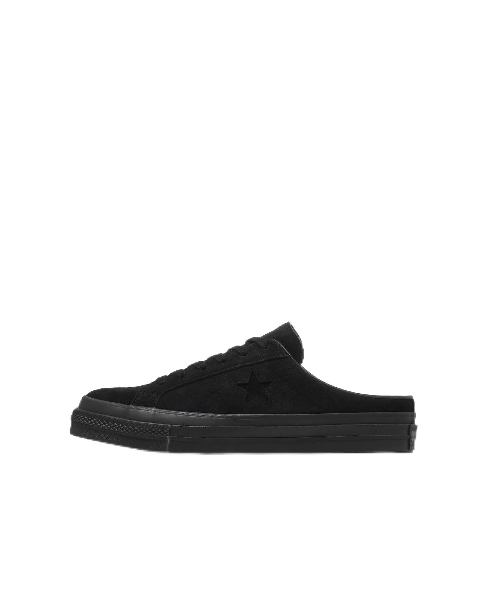 ONE STAR SUEDE MULE BLACKMONOCHROME