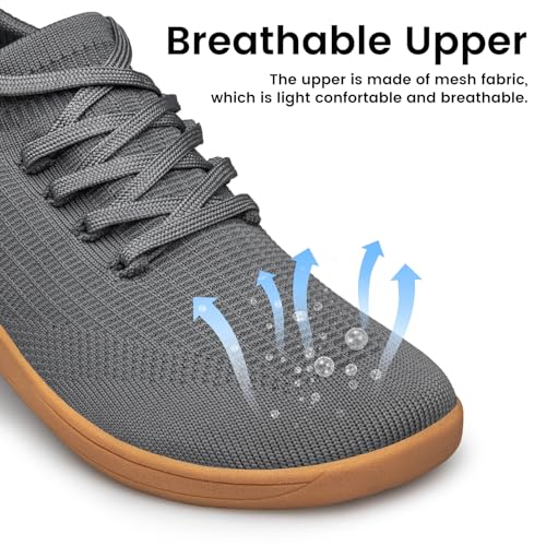 Barefoot running baskets légères femme avec large toe box - 3