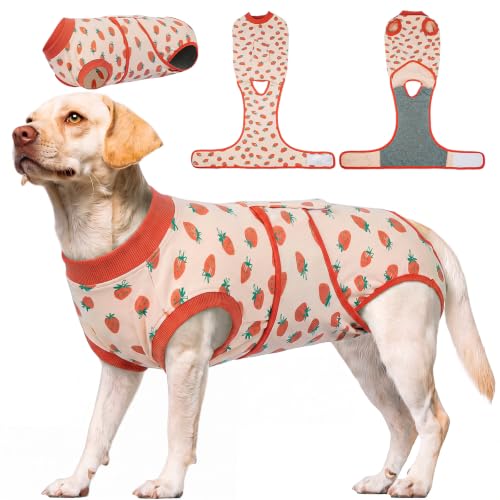Image of Kuoser Recovery Suit for Dogs After Surgery, Female Dog Onesie for Surgery