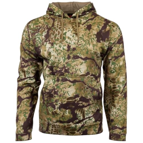 Kryptek Tartaros Hoodie for Men - Performance Athletic Hoodie with Advanced Camouflage Design, Lightweight & Comfortable Fit, Transitional - Medium