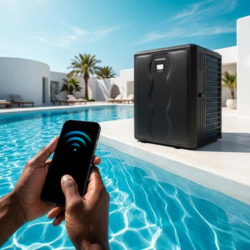 VARMINPOOL 140,000 BTU WiFi Pool Heat Pump
