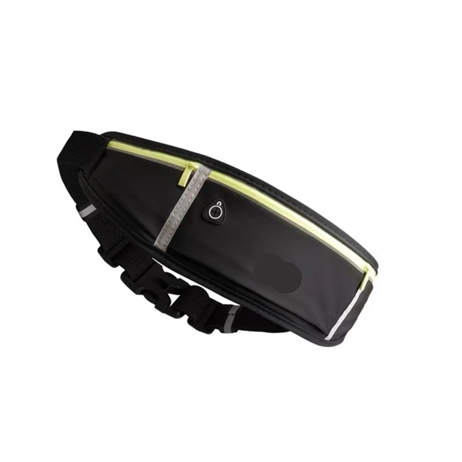 Riñonera Deportiva Riñonera Invisible Impermeable for Exteriores, riñonera for Correr, riñonera Deportiva, Modelos for Hombres y Mujeres, Bolsa de Fitness Oculta para Viajes, Correr(Black)