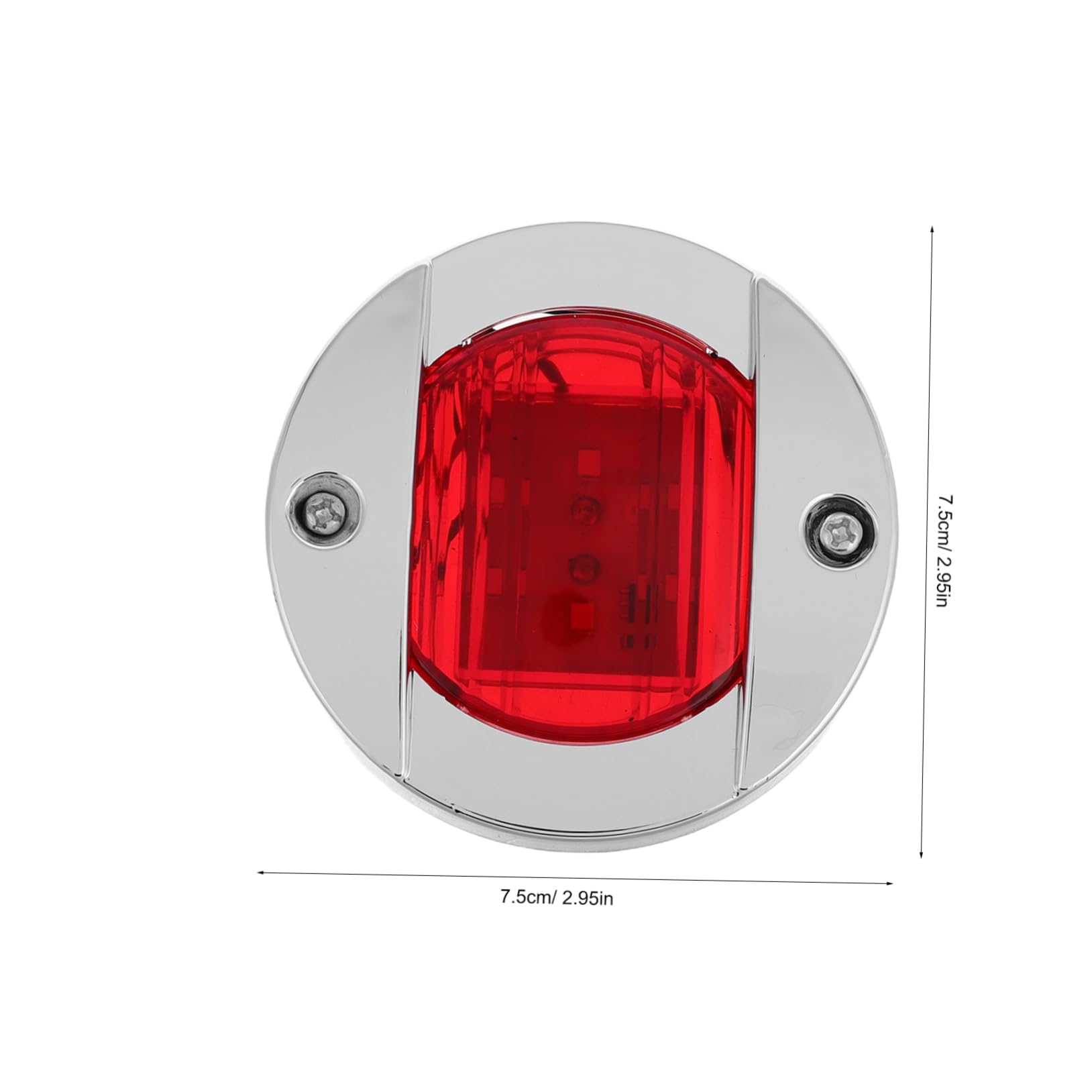 HOLIDYOYO Universal Light for Trucks 4pcs Trailer Tail Lights Signal Waterproof Easy to Install for Vehicles