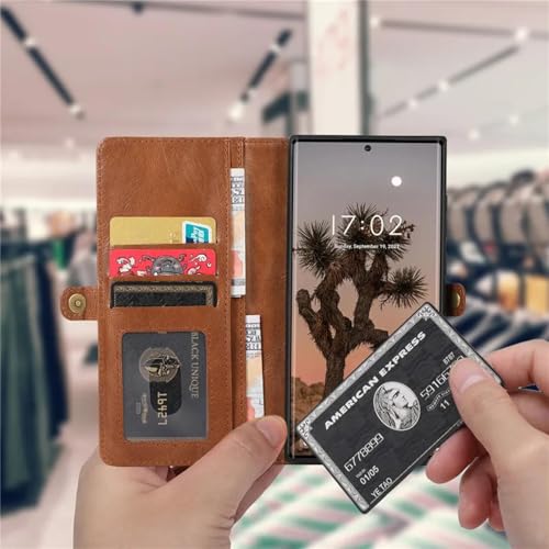 Étui Note 20 Ultra marron anti-choc protégeant l'écran des rayures - 6