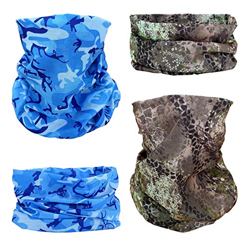 Image of Elastic Headwear Bandana Headband Half Face Mask Scarf Neck UV Sun Protection