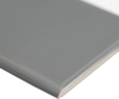 Vista 49 de MSI Urbano Ink - Azulejo de pared de metro de cerámica brillante de 4 x 12 pulgadas para baño, cocina, pared decorativa y ducha Tinta