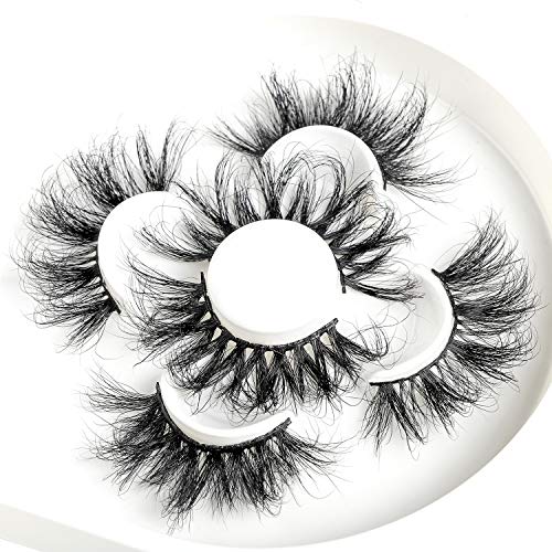 22mm 25mm 3d mink lashes,mink eyelashes ,real mink lashes,fluffy …
