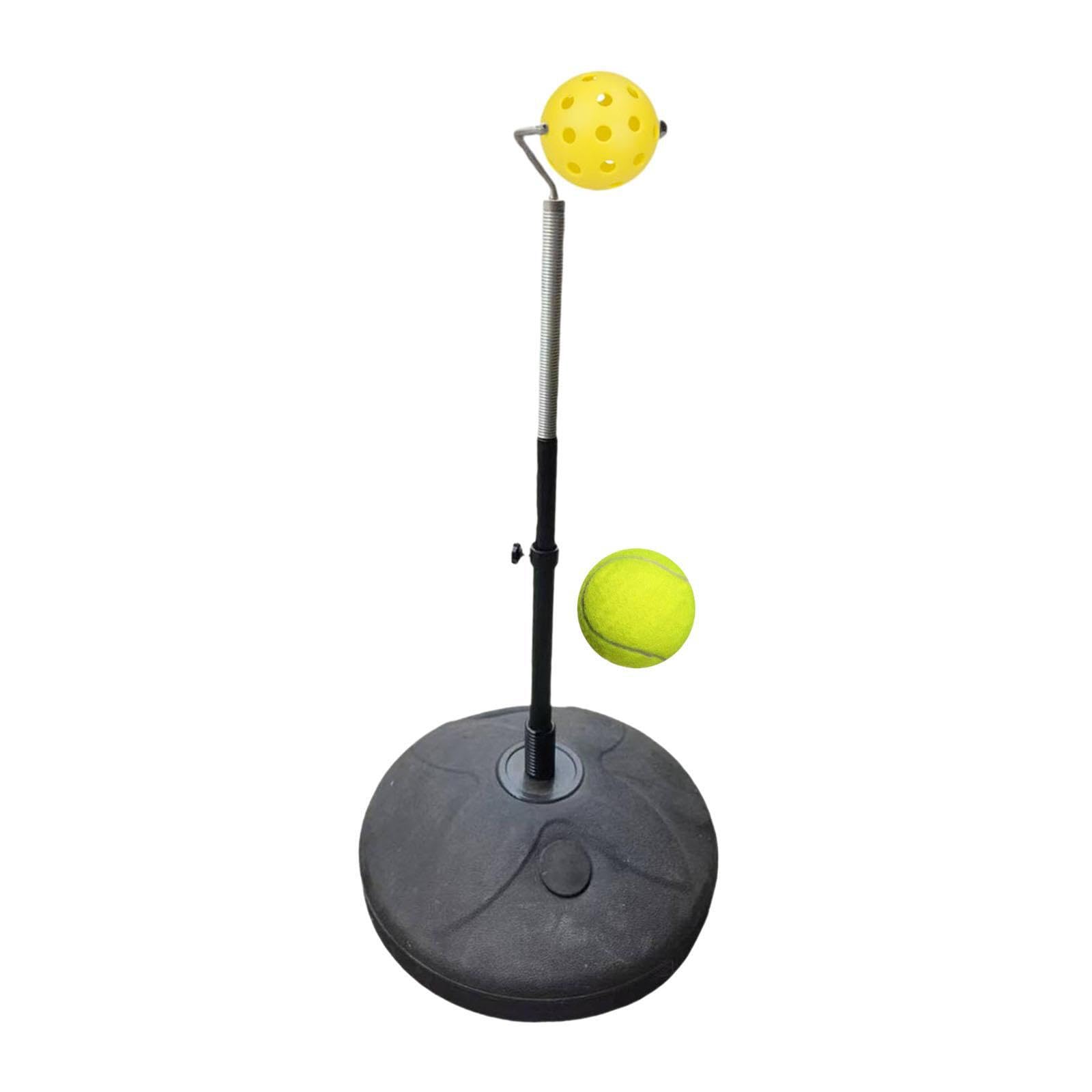 Entra in azione con Tennis Trainer Attrezzatura per l'allenamento | tennis Macchina Attrezzo di supporto Rafforzamento della coordinazione e dell'agilità Autoallenamento Rebounder Indoor