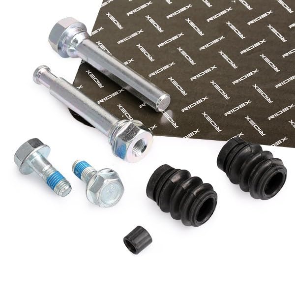 RIDEX Führungsbolzen-Set Für Bremssattel (2 Stück) – Vorne, Bohrung 12 Mm, Erstausrüster-Qualität, ISO/TS 16949, 2 Jahre Garantie, Passend Für Viele Fahrzeuge RIDEX Führungsbolzen-Set Für Bremssattel (2 Stück) – Vorne, Bohrung 12 Mm, Erstausrüster-Qualität, ISO/TS 16949, 2 Jahre Garantie, Passend Für Viele Fahrzeuge