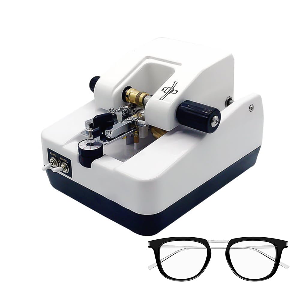 Machine à Rainurer Les Lunettes Optiques Rainureuse d'objectif Rainureuse de Lentilles pour PC/Objectif en Résine 220V