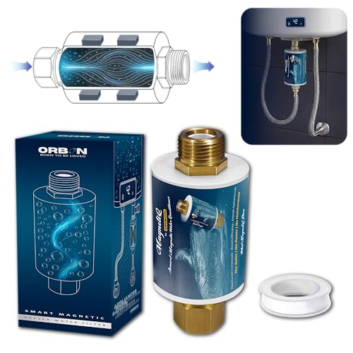 ORBON Magnetic Water Filter for Geyser Inlet 1/2" MNPT