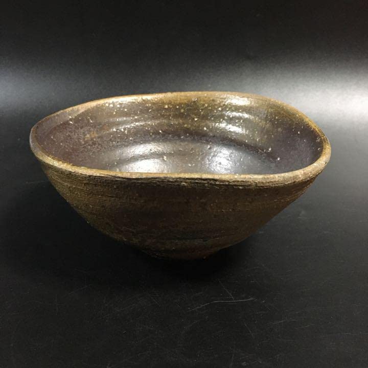 Rokuro Nakamura Kiln Kiln Pre-Ware Rice Bowl, Co-Box Guaranteed, Kinjue Shoyo