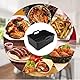 Dual Zone Heißluftfritteusen Zubehör Set für Ninja Dual AF300EU AF400EU,Silikonform Zubehör für Heißluftfritteuse,Dual Körbe Airfryer Accessories 7,6L-9,5L