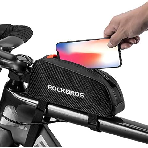 ROCKBROS Oberrohr Fahrradtasche Fahrrad Frontrahmentasche Oberrohr Tasche Fahrrad Zubehör Tasche Cover